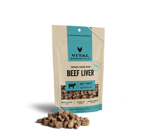 Vital Essentials - Dog GF Freeze-Dried Beef Liver Treats