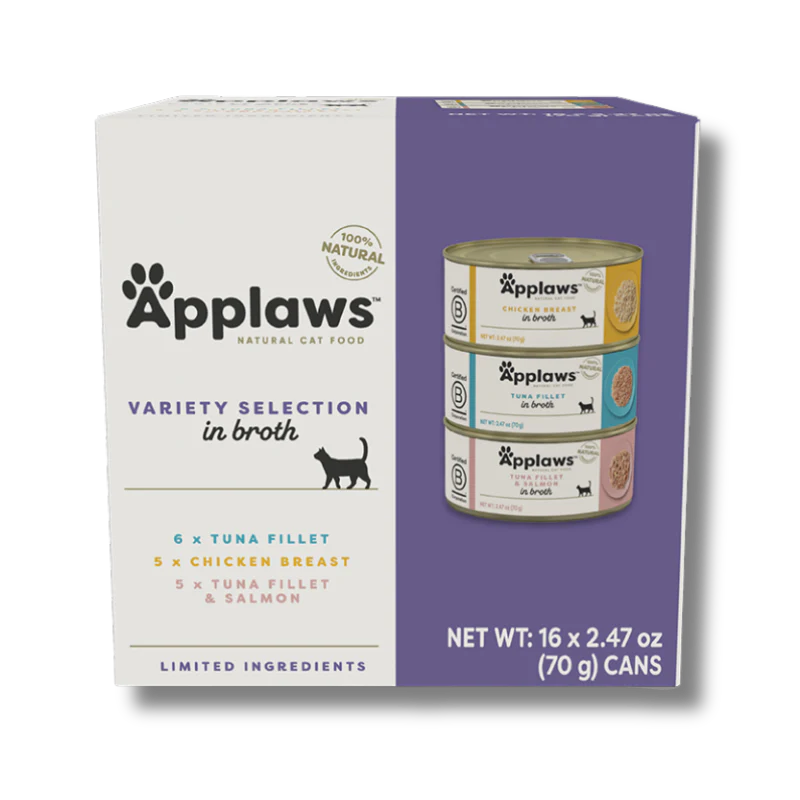 Applaws - Broth Multipack Variety Selection Can (Cat) - 70g