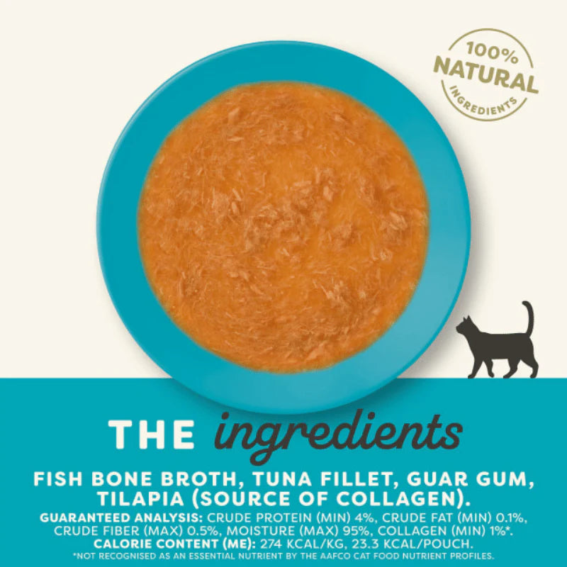 
                  
                    Applaws - Pouch: Fish Bone Broth w/ Tuna Fillet (Cat) - 85g X 12
                  
                