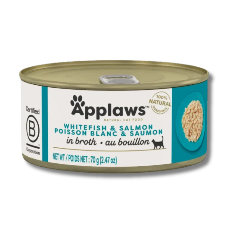 Applaws - Can - Whitefish with Salmon Can (Cat) - 70g (24)