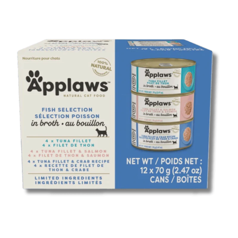 Applaws - Can multipack - Broth - Fish (Cat) - 70g X 12
