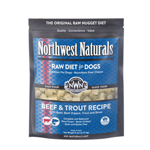 Northwest Naturals - Dog - Beef & Trout Nuggets (Frozen Food) (Only Deliver to Metro Vancouver)