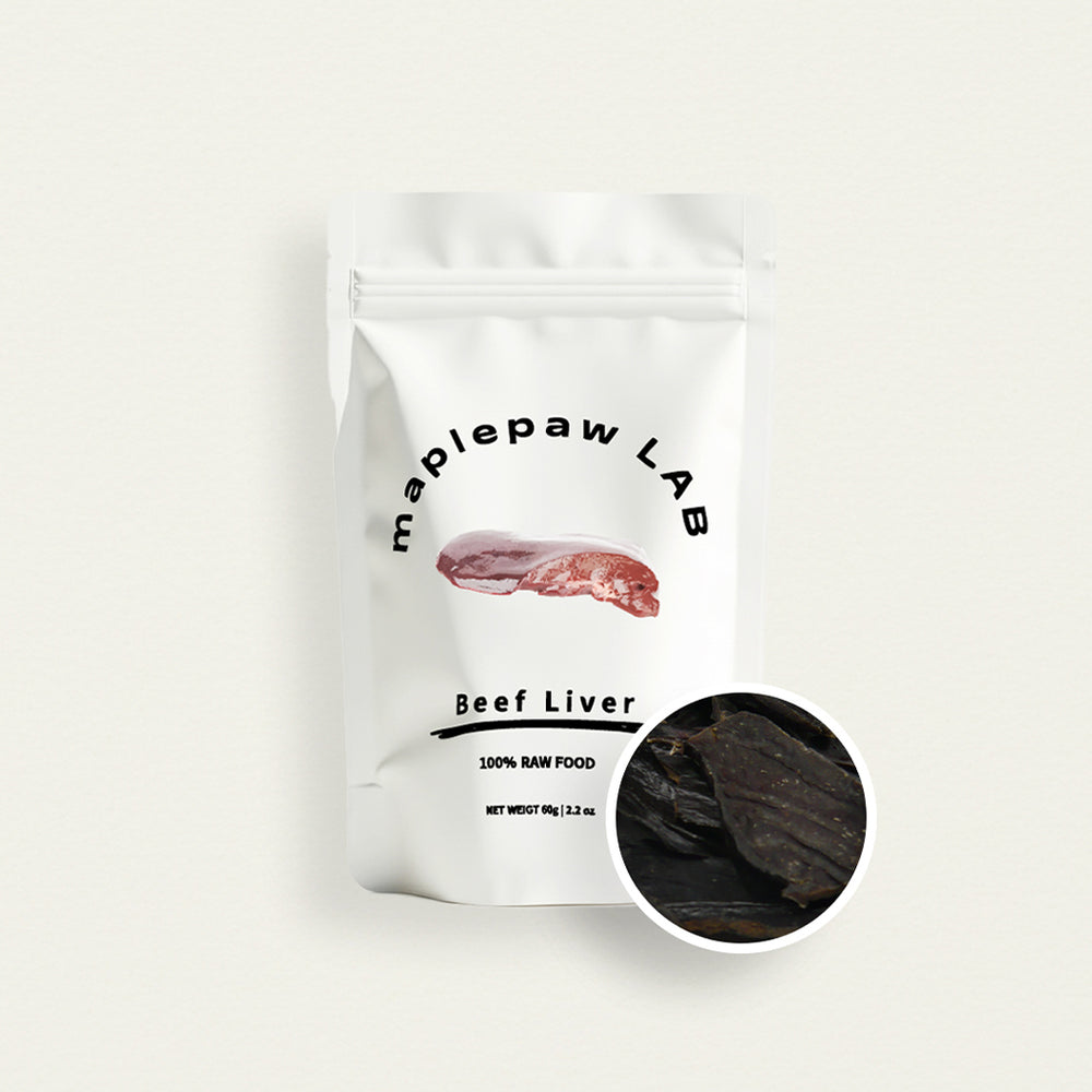 maplepaw LAB, Canadian Beef Dried Liver Fillets