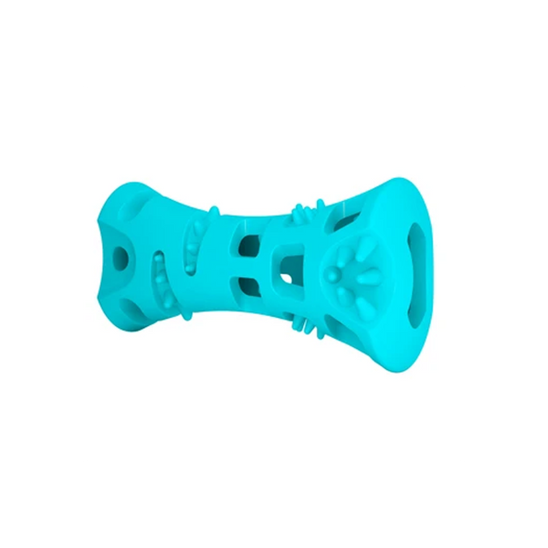 Totally Pooched - Chew n' Stuff Rubber Toy - Teal