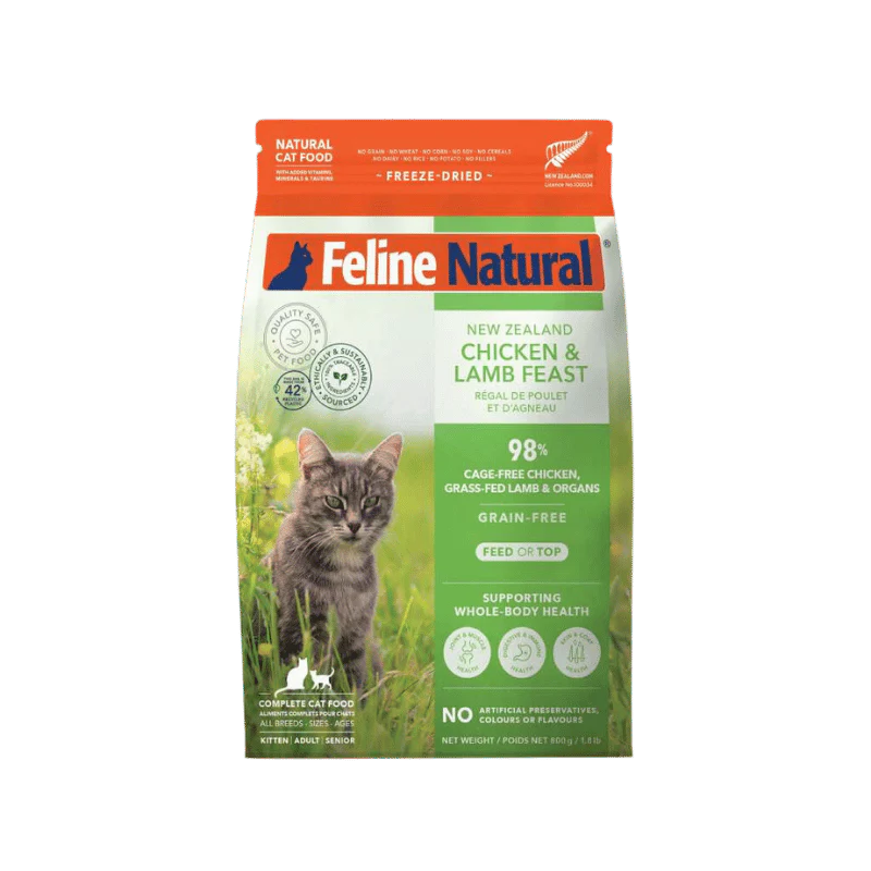 
                  
                    Feline Natural - Freeze-Dried - Chicken & Lamb Feast
                  
                