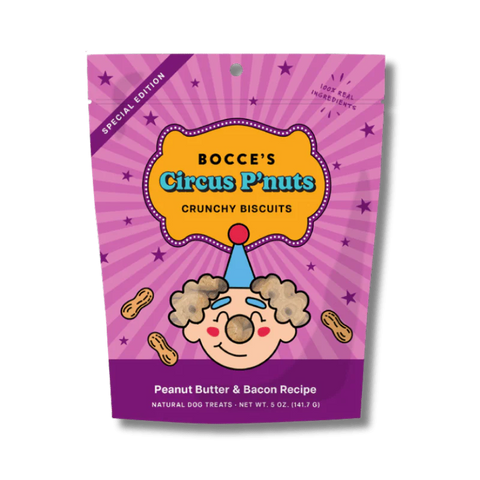 Bocce's Bakery - Biscuits - Circus P'nuts - 5 oz