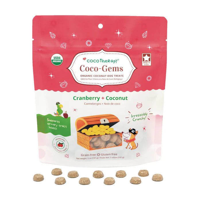 coco therapy - Coco-Gems - Cranberry + Coconut, 5 oz