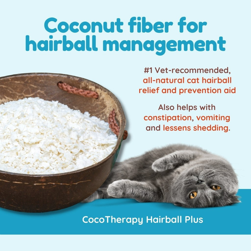 
                  
                    coco therapy - Hairball Plus Fiber for Cats – 7 oz pouch
                  
                