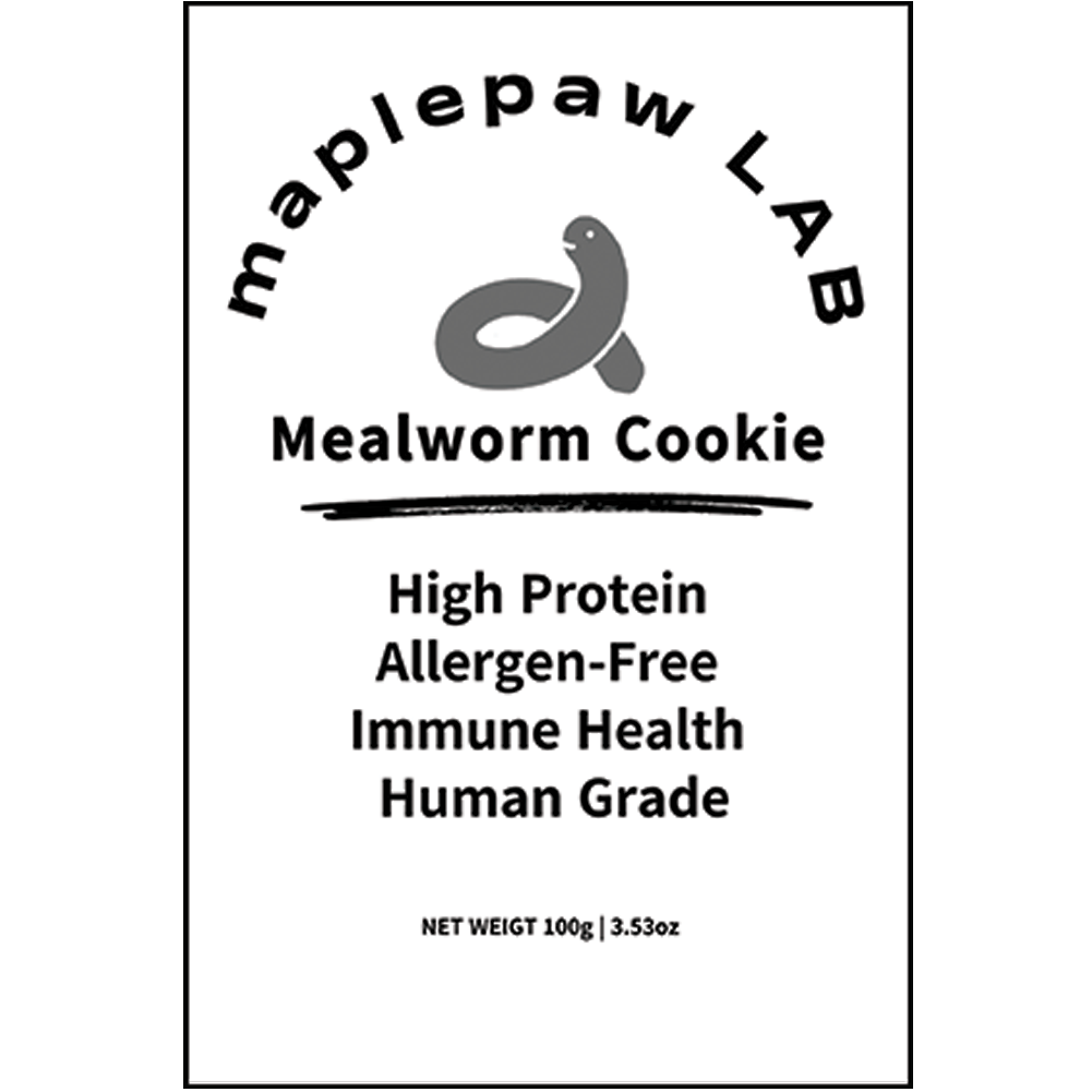 
                  
                    maplepaw LAB - Mealworm Cookie Treat
                  
                