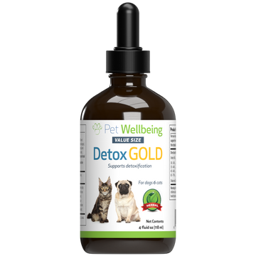 Detox Gold for Cats - Gentle Detoxification & Elimination Support