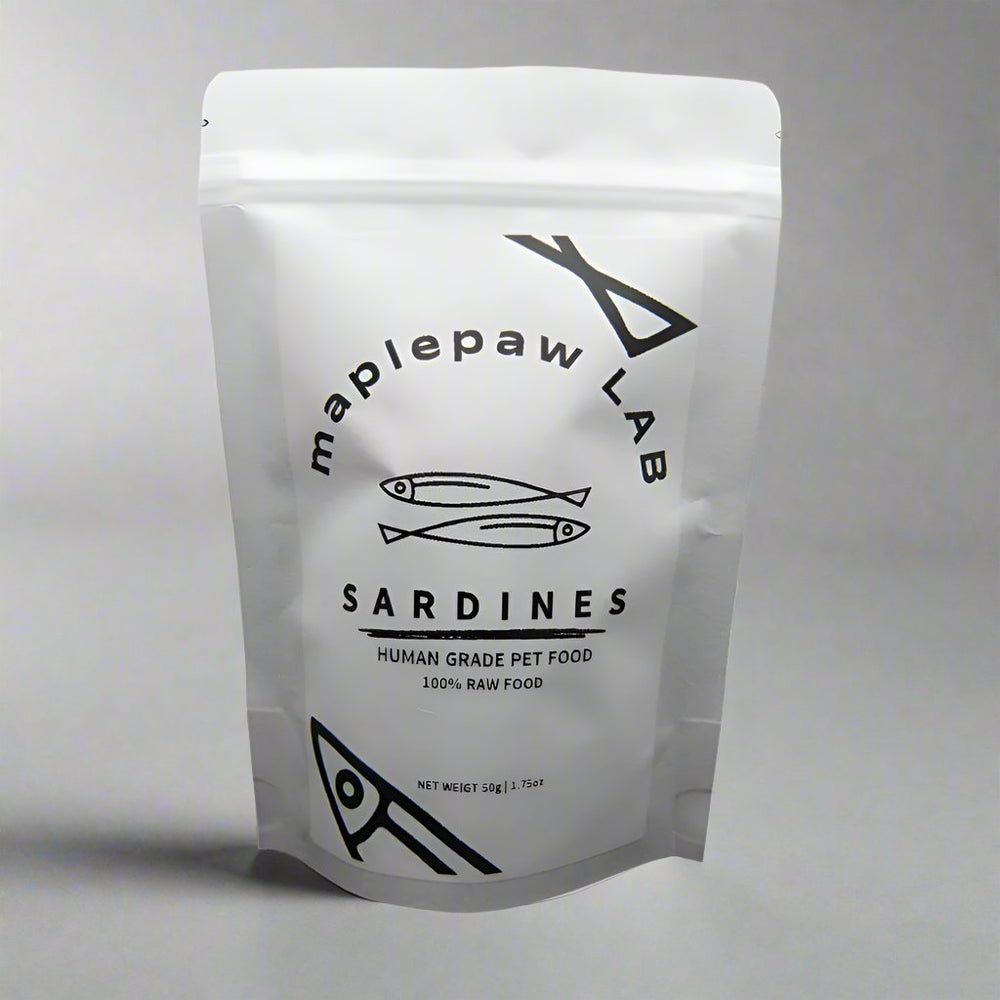 maplepaw LAB - Human grade 100% Sardines Treats for Dogs & Cats
