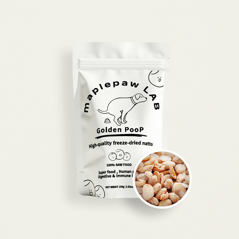 maplepaw LAB, Freeze-Dried Natto, Golden PooP 100g