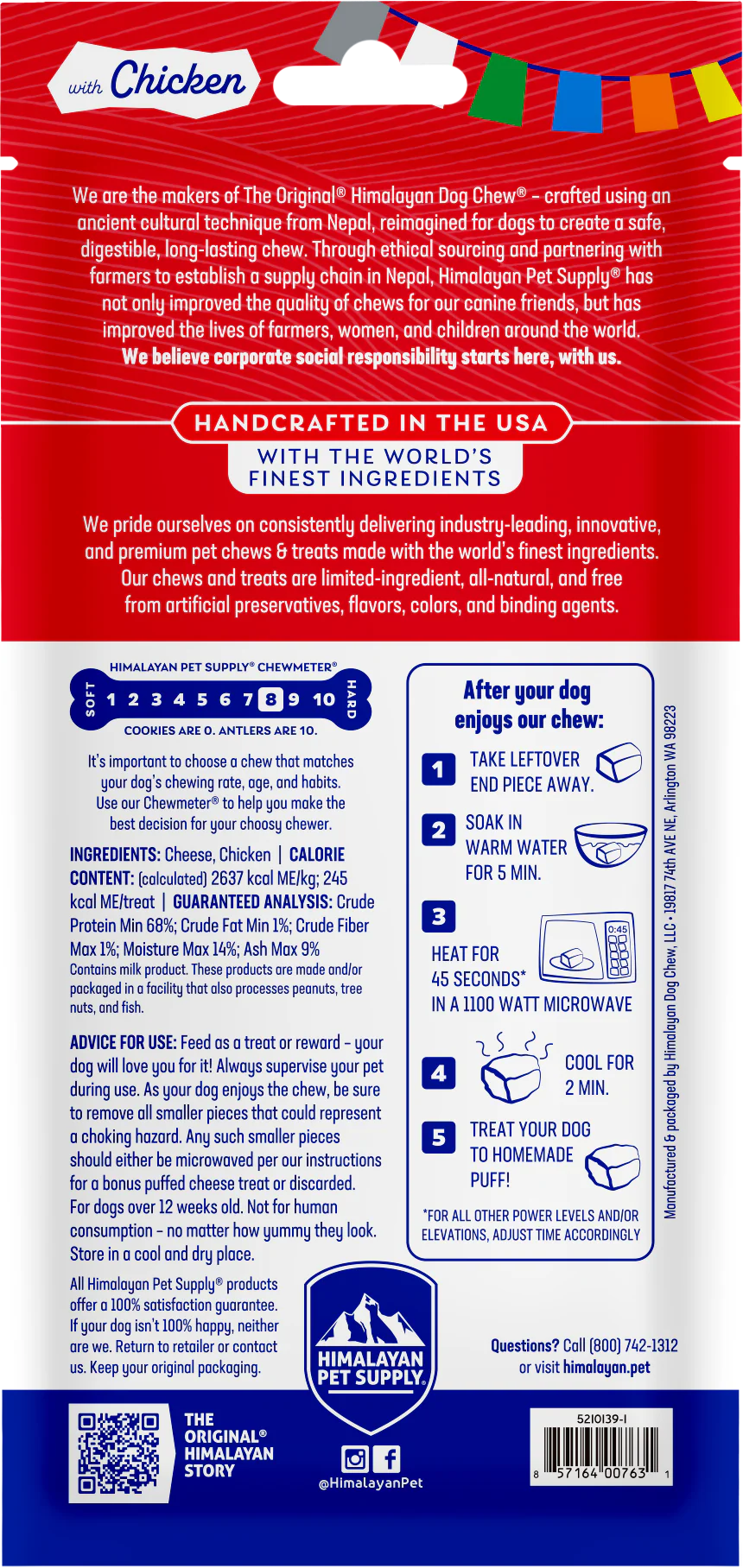 
                  
                    Himalayan Dog Chew - Chicken
                  
                