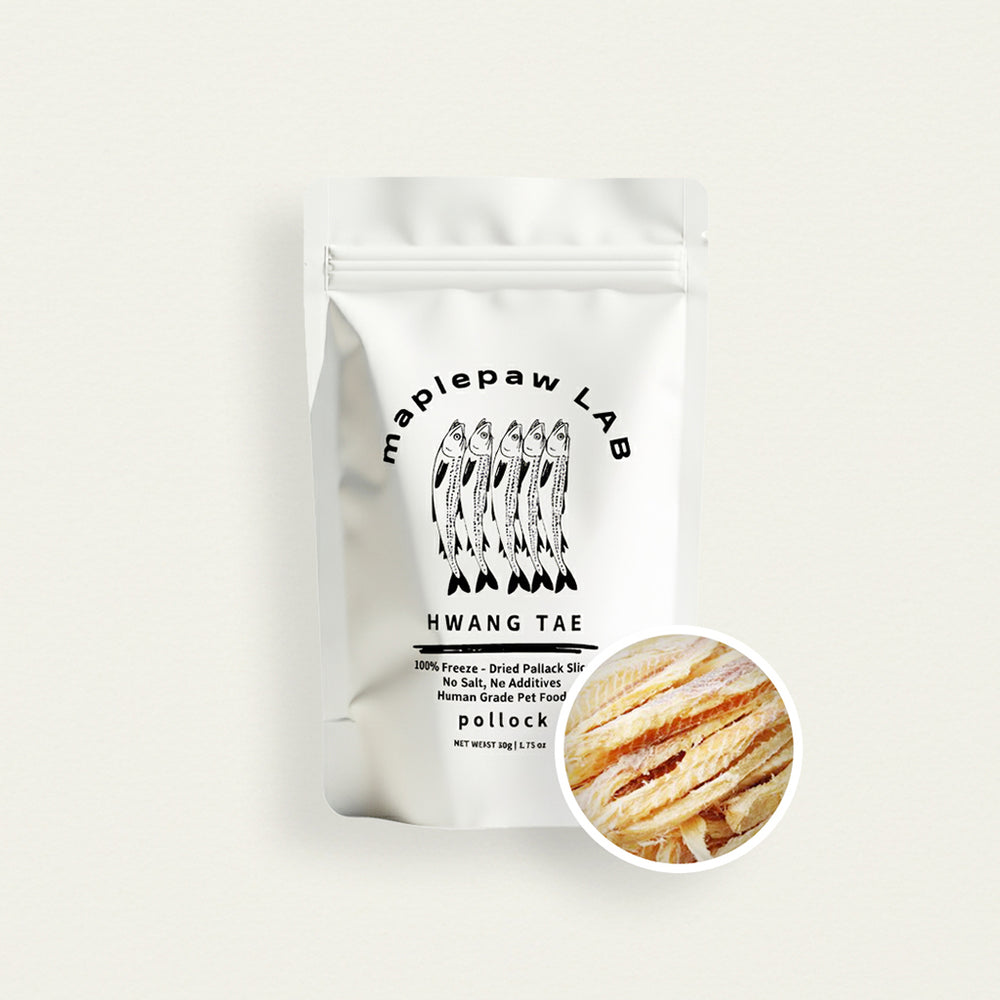 maplepaw LAB, 100% Hawng Tae Freeze-Dried Pollock