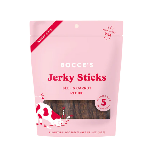 Bocce's Bakery - Jerky Sticks - Beef Grazers - 4oz
