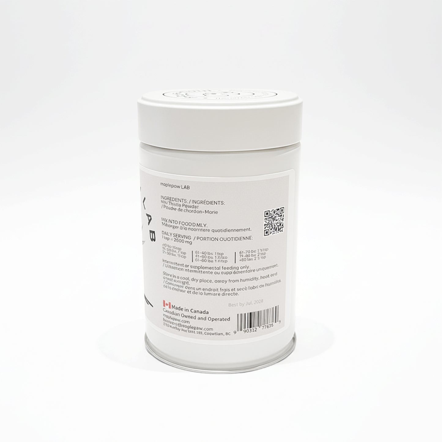 
                  
                    maplepaw LAB, 100% Milk Thistle Powder, Liver Support
                  
                