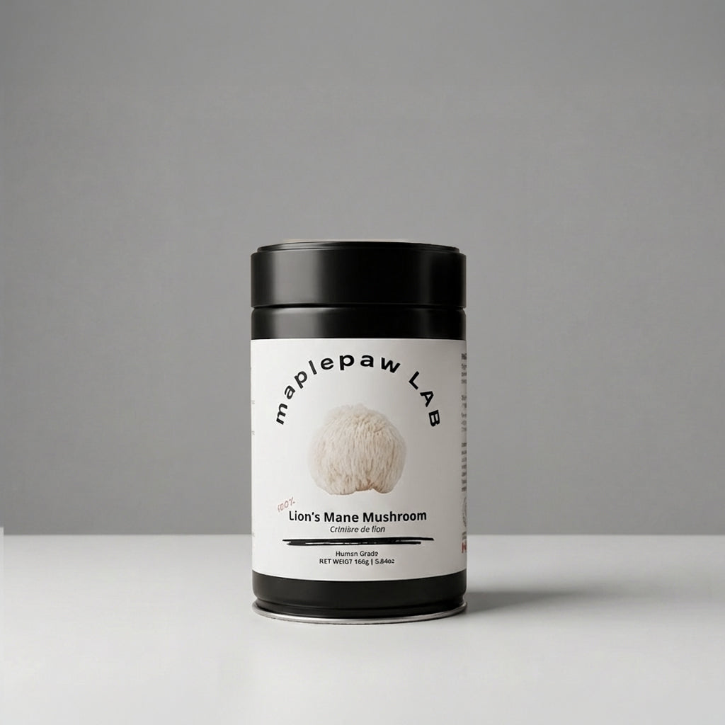 
                  
                    maplepaw LAB, Lion's Mane Mushroom, Cognitive Support, Calming Support
                  
                