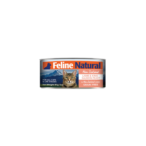Feline Natural - Canned - Lamb & King Salmon Feast