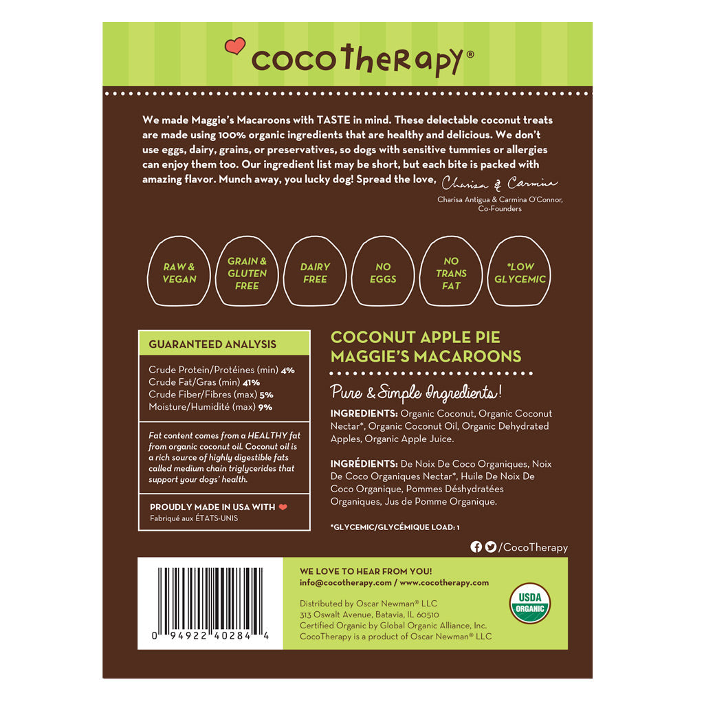 
                  
                    coco therapy - Maggie’s Macaroons – Coconut Apple Pie – 4 oz pouch
                  
                