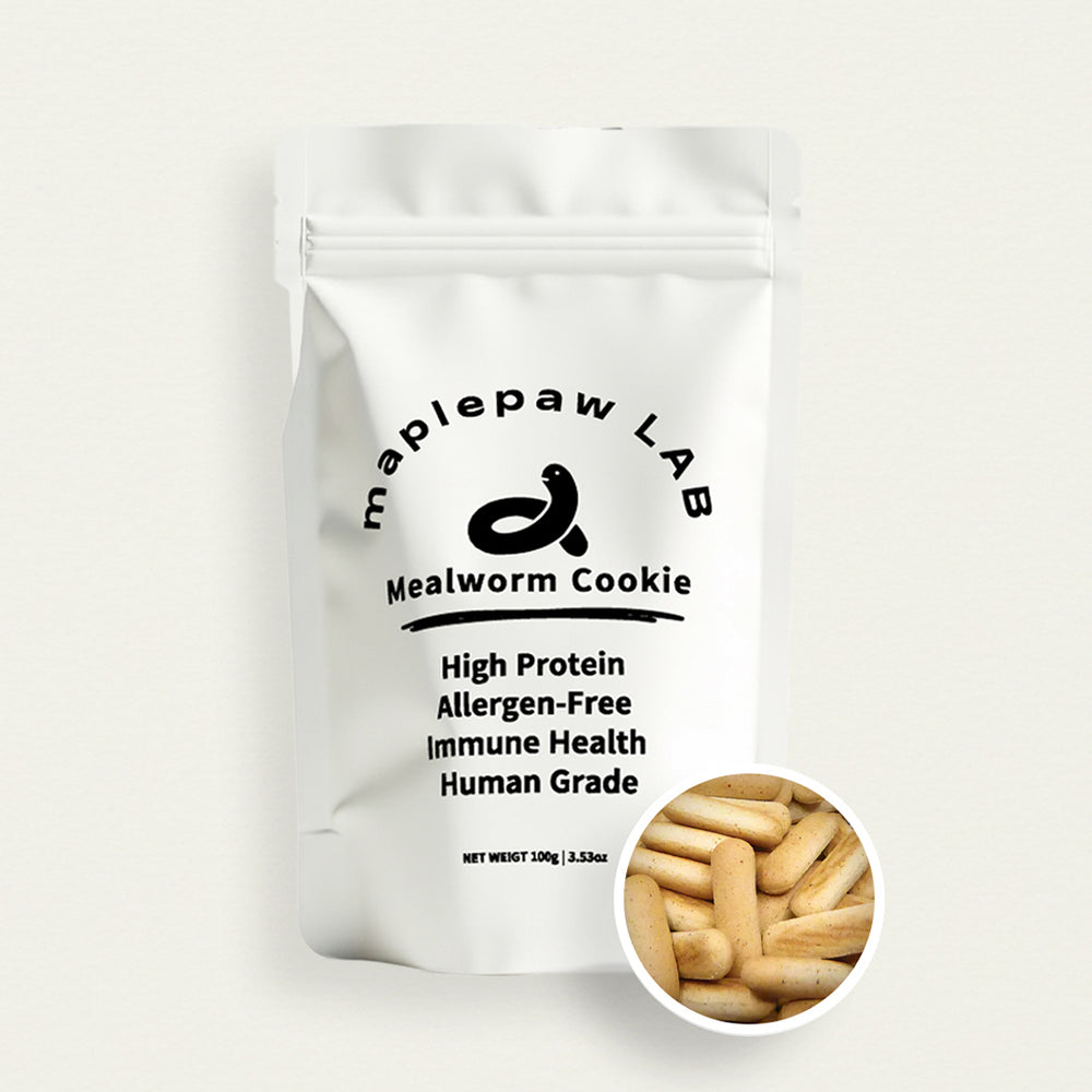maplepaw LAB, Mealworm Cookie, High Protein