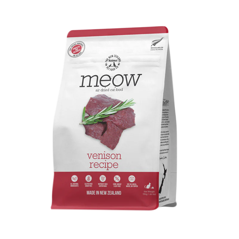 
                  
                    NZ Natural Pet Food Co - Air Dried - Food - Meow - Venison
                  
                