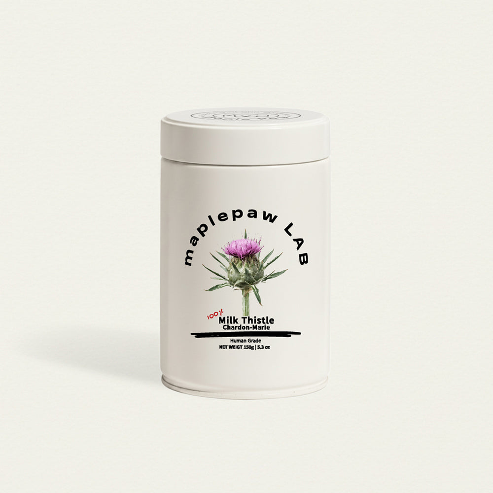 maplepaw LAB, 100% Milk Thistle Powder, Liver Support