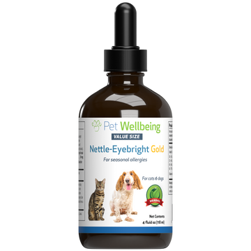 Nettle-Eyebright Gold - Seasonal Allergy Defense for Cats