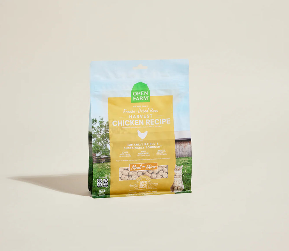 Open Farm - Cat Freeze-Dried Raw Harvest Chicken Morsels 9oz