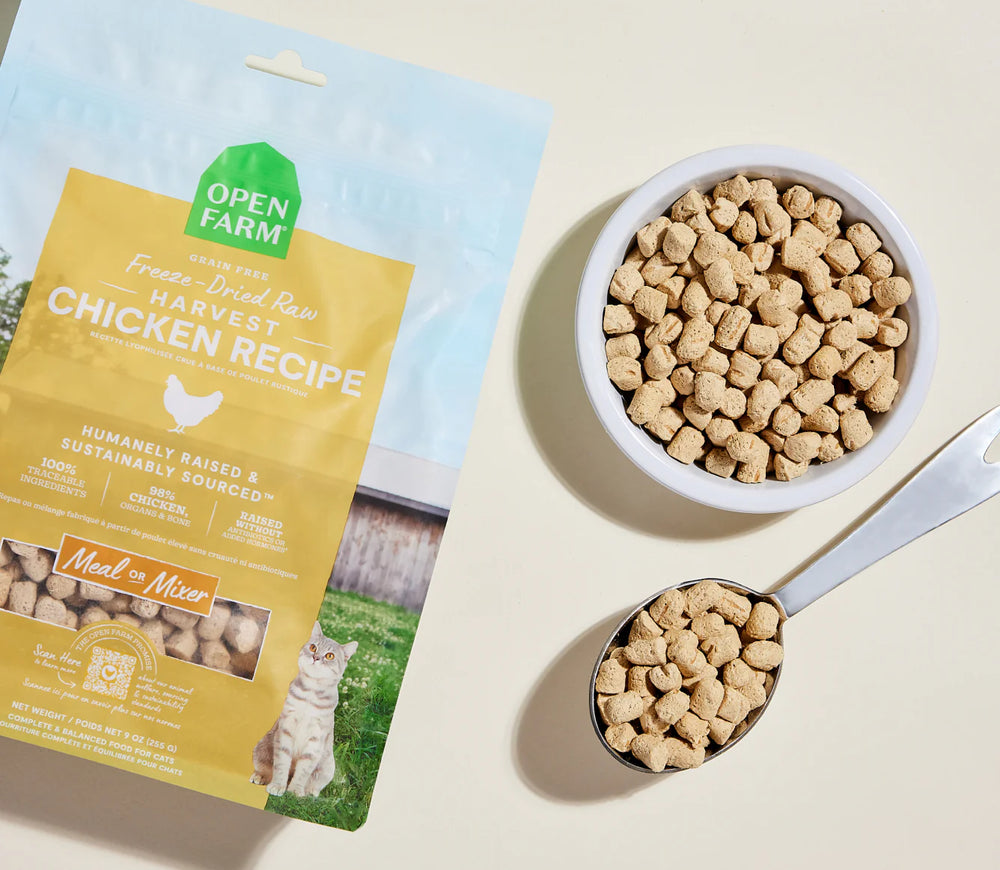 
                  
                    Open Farm - Cat Freeze-Dried Raw Harvest Chicken Morsels 9oz
                  
                