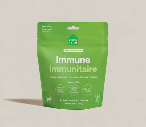 Open Farm Dog Supplement Immune Chews 12.5oz
