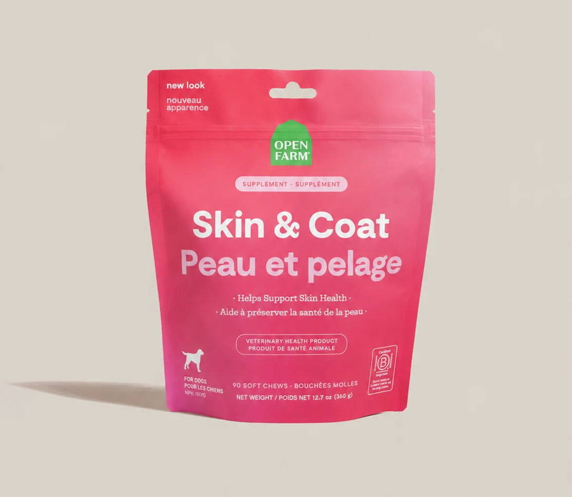 
                  
                    Open Farm Dog Supplement Skin & Coat Chews 12.5oz
                  
                