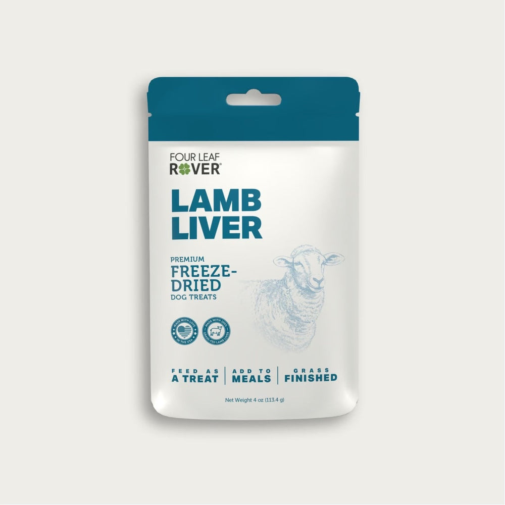 Four Leaf Rover - Lamb Liver Treats