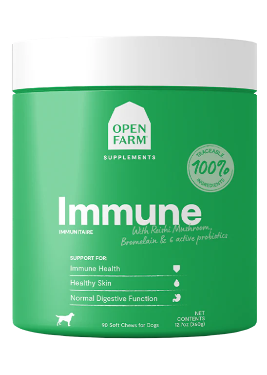 Open Farm - Dog Supplement Immune Chews 90ct