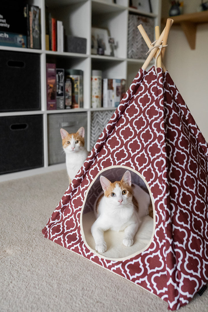 
                  
                    PLAY - Teepee Tent - Moroccan Marsala
                  
                