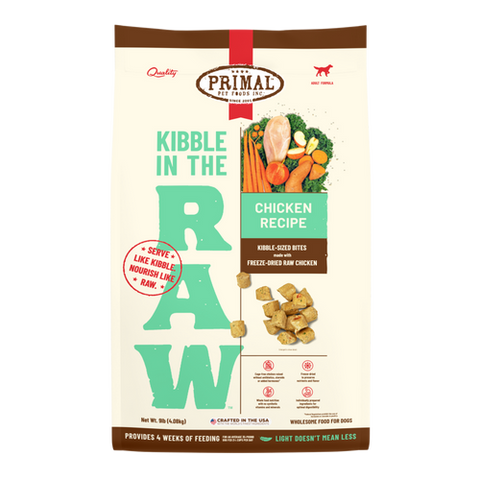 PRIMAL - Canine - Kibble in the Raw - Chicken