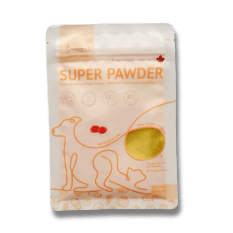 Loopy Paws - Super Pawder - Pumpkin - 40g