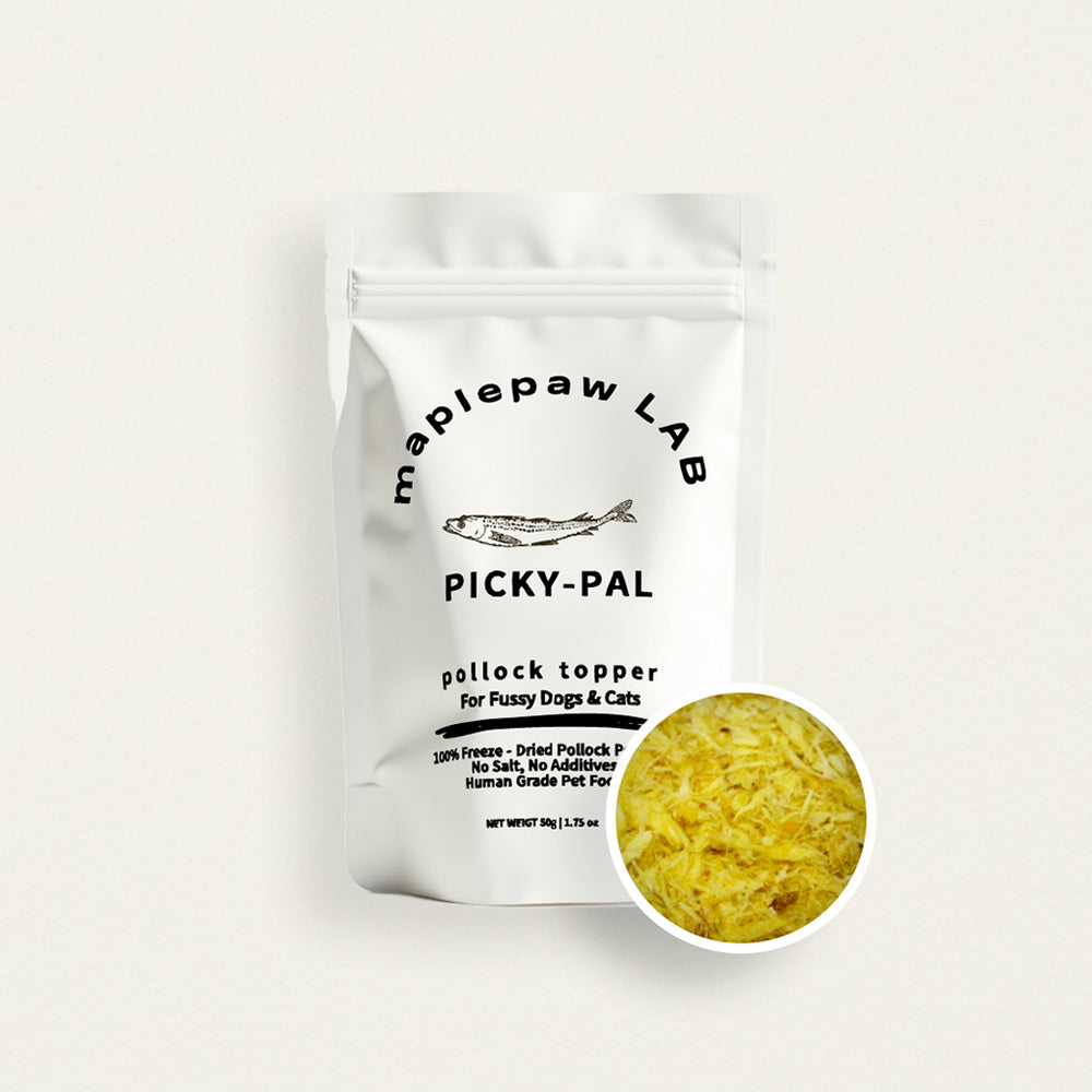 maplepaw LAB, 100% PICKY-PAL Freeze-Dried Pollock Powder Topper