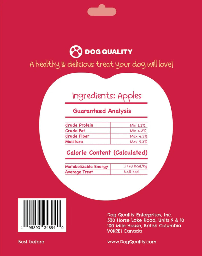 
                  
                    Dog Quality - Nibbles - Freeze dried - Apple Slices
                  
                