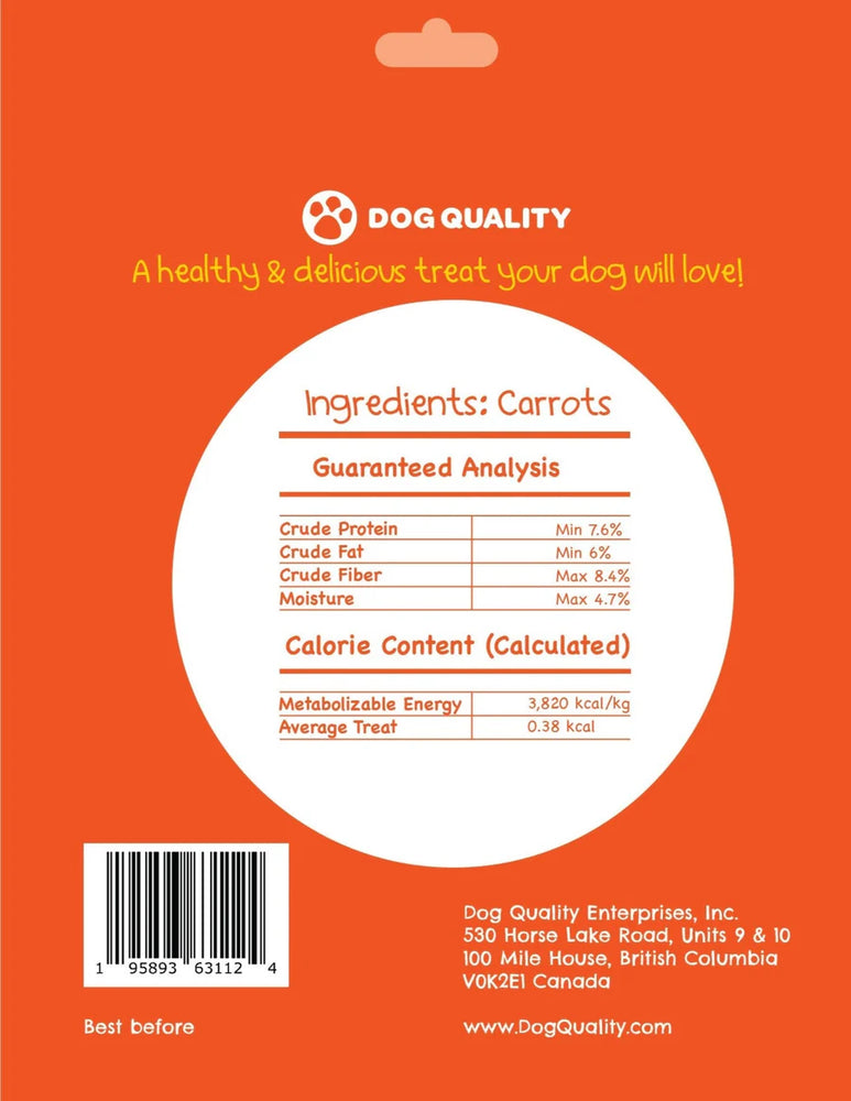 
                  
                    Dog Quality - Nibbles - Freeze dried - Diced Carrots
                  
                