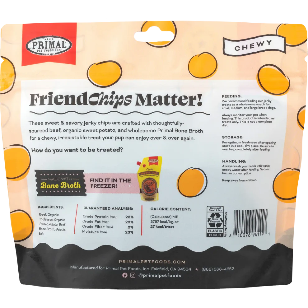 
                  
                    Primal - FriendChips Matter - Beef with Broth
                  
                