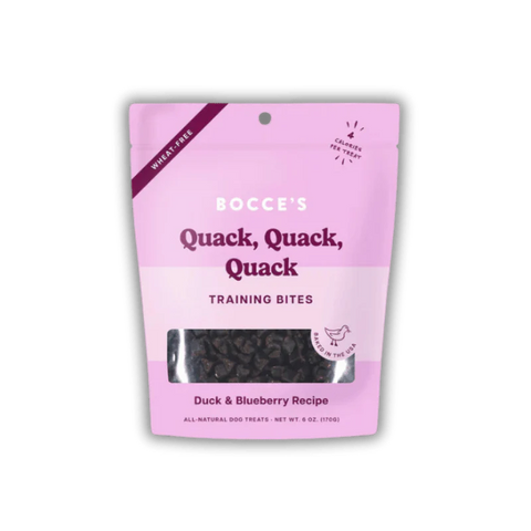 Bocce's Bakery - Training Bites - Quack Quack Quack - 6oz