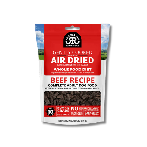 Raised Right - Adult Dog - Air-Dried - Beef - 16oz