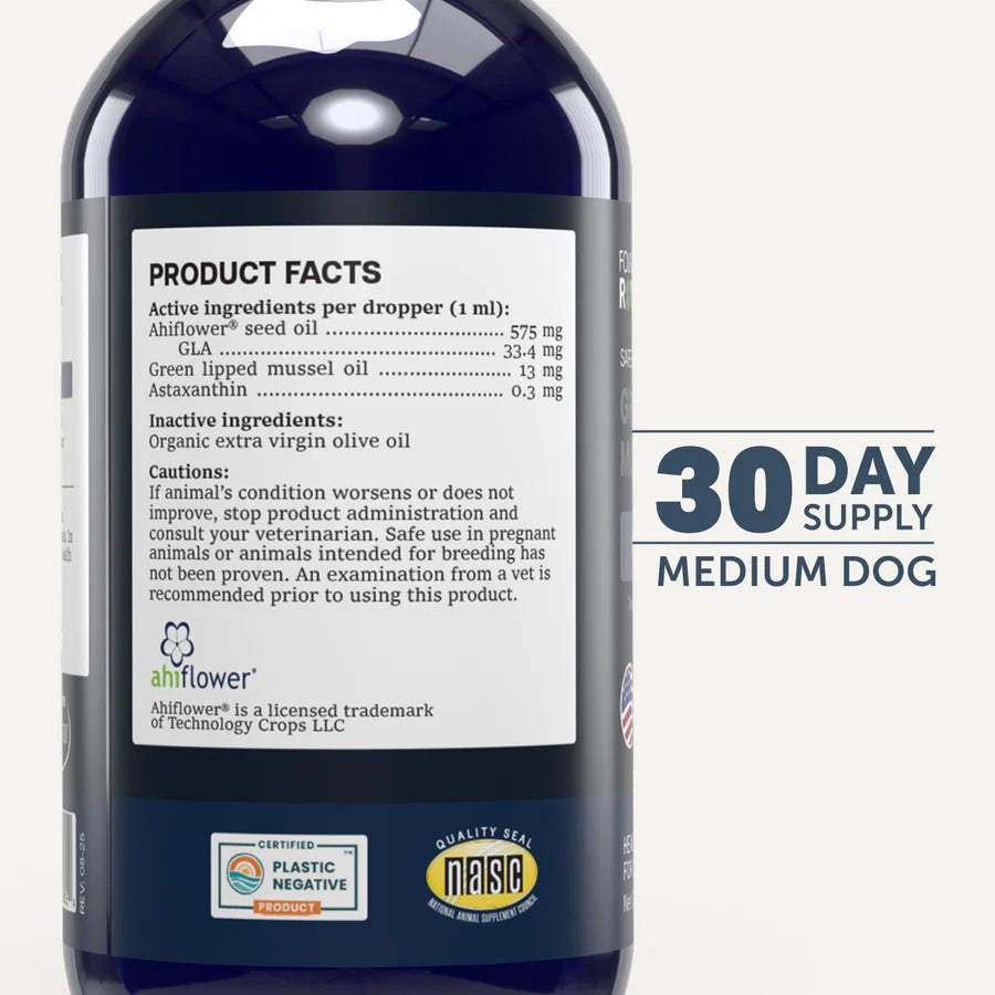 
                  
                    Safe-Sea - Green Lipped Mussel Oil For Dogs
                  
                