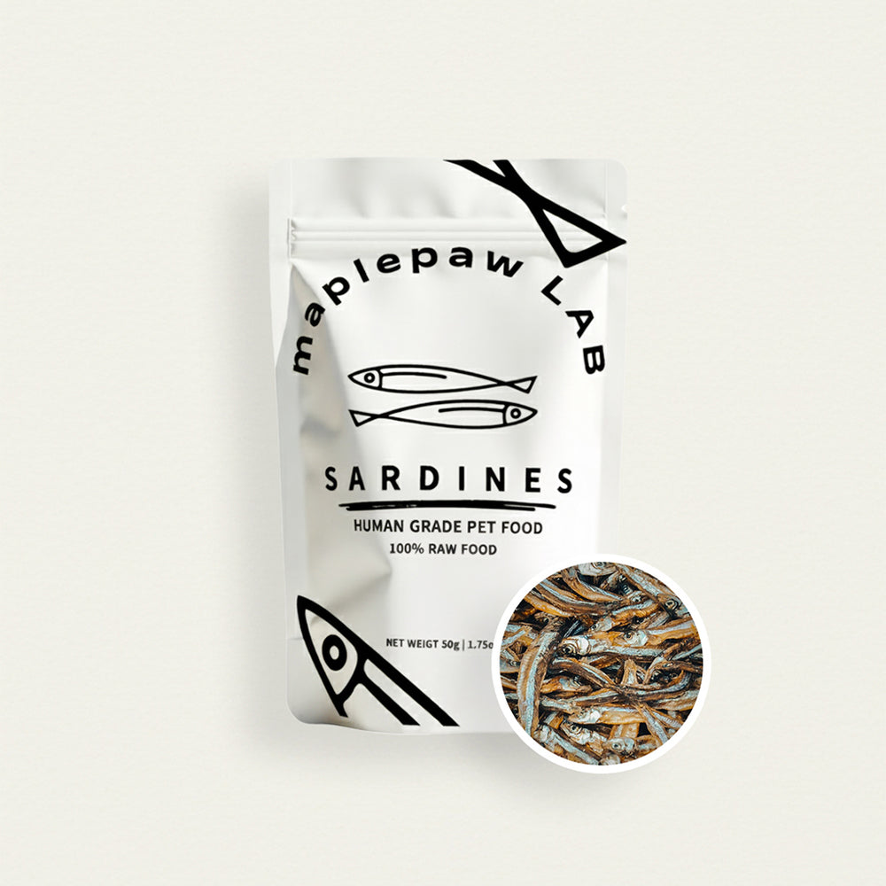 maplepaw LAB, Human grade 100% Sardines Treats for Dogs & Cats