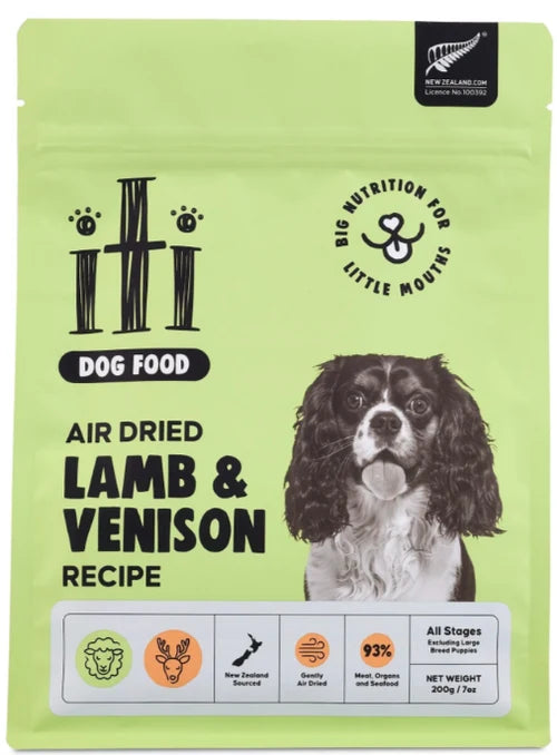 
                  
                    iTi - Dog - Air-Dried - Lamb & Venison - Pouches - 200g
                  
                