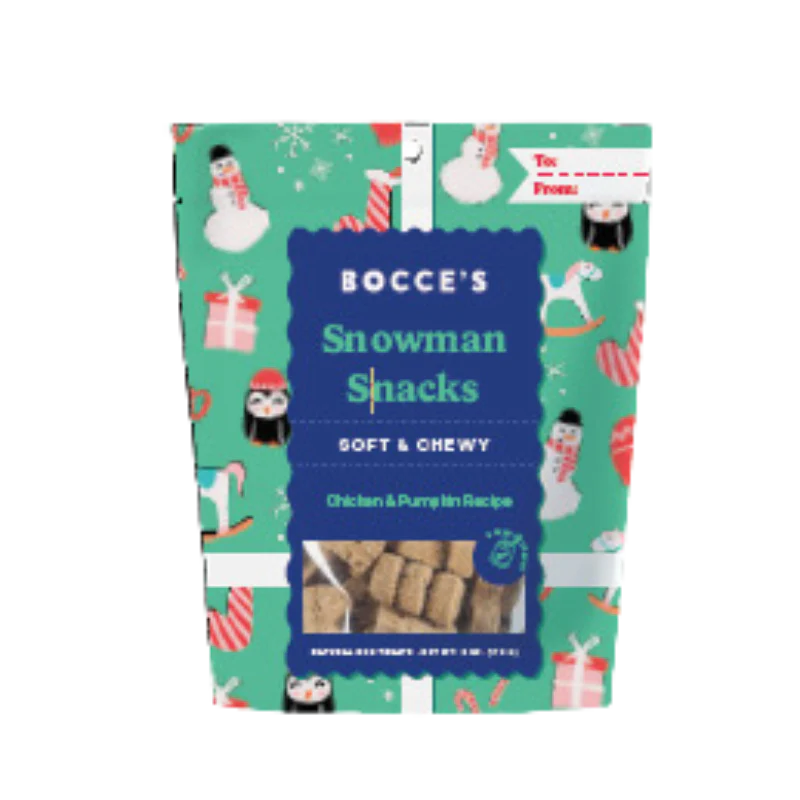 Bocce's Bakery - Snowman Snacks - 6 oz
