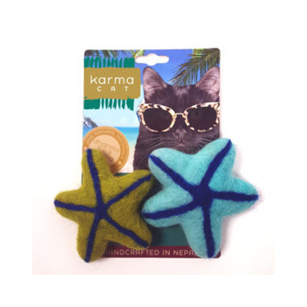 Dharma Dog Karma Cat -Starfish - 2pk