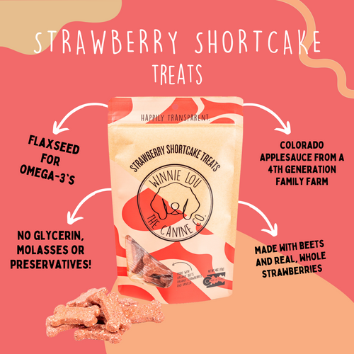 
                  
                    Winnie Lou- Strawberry Shortcake Treats - 4oz
                  
                