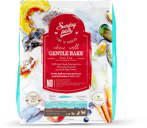 Sunday Pets - Cat - Gently Baked - GF - Hoki