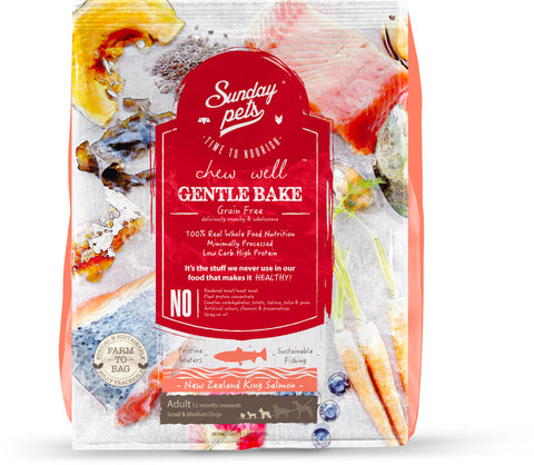 Sunday Pets - Dog - Gently Baked - GF - Salmon